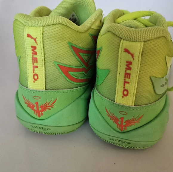 Puma x LaMelo Ball MB.02 "Nickelodeon Slime" sneakers Size 39eu 25 Cm - Picture 4 of 10